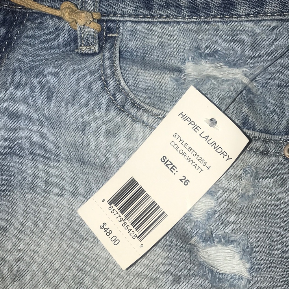 “hippie laundry” denim shorts - Picture 3 of 3